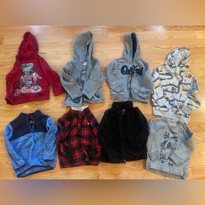 8 4T sweatshirts and fleeces